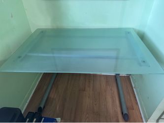 Glass Desk