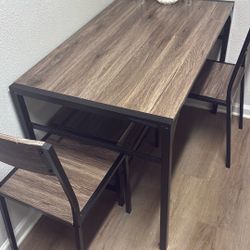 Brand New Kitchen Table With 2 Chairs And Bench 