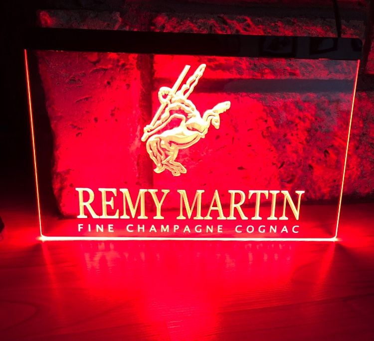 REMY MARTIN LED NEON RED LIGHT SIGN 8x12