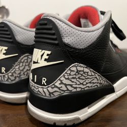 Nike Air Jordan 3 Retro CUSTOM Black Cement