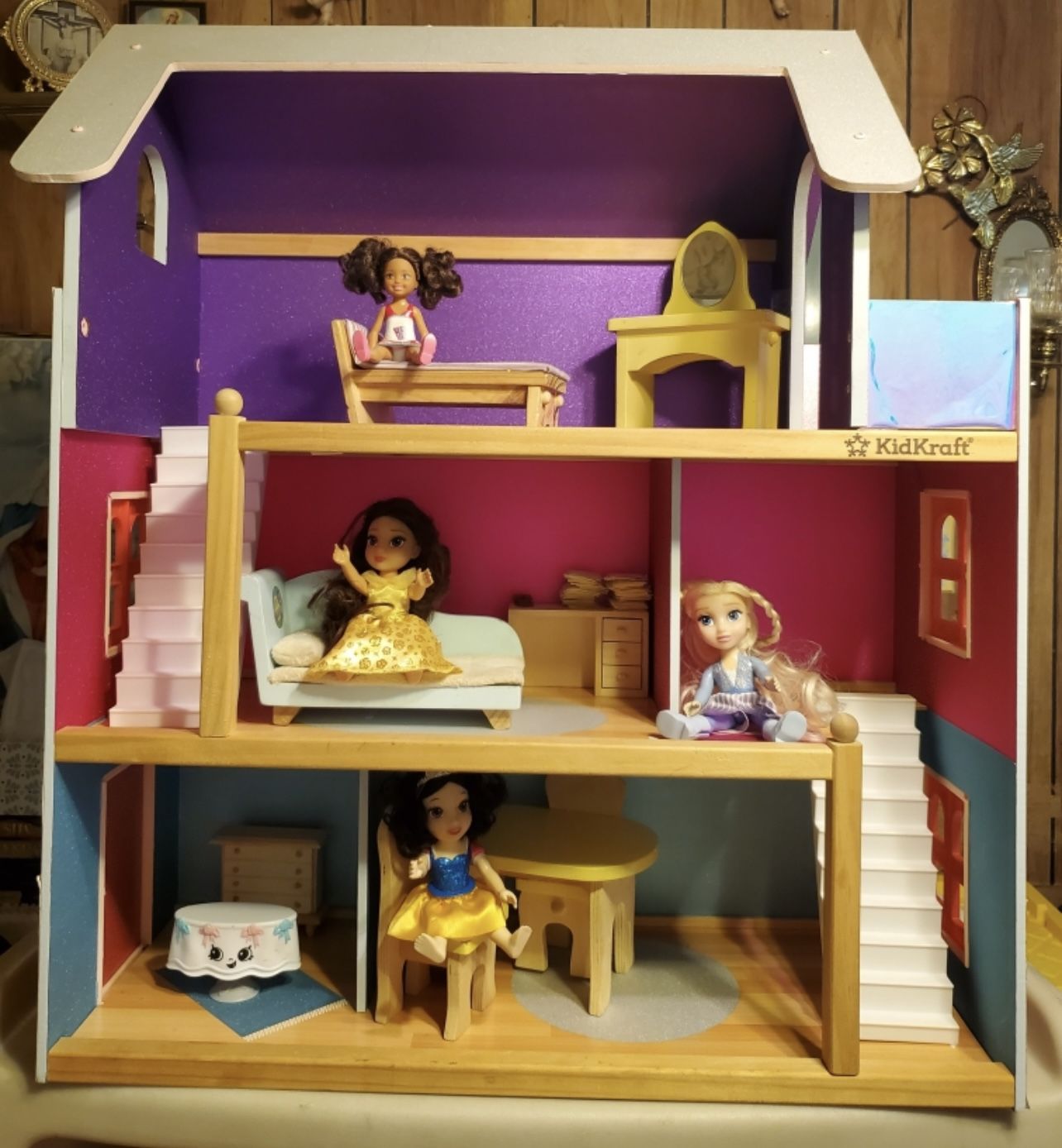 Kid Kraft wooden doll play house