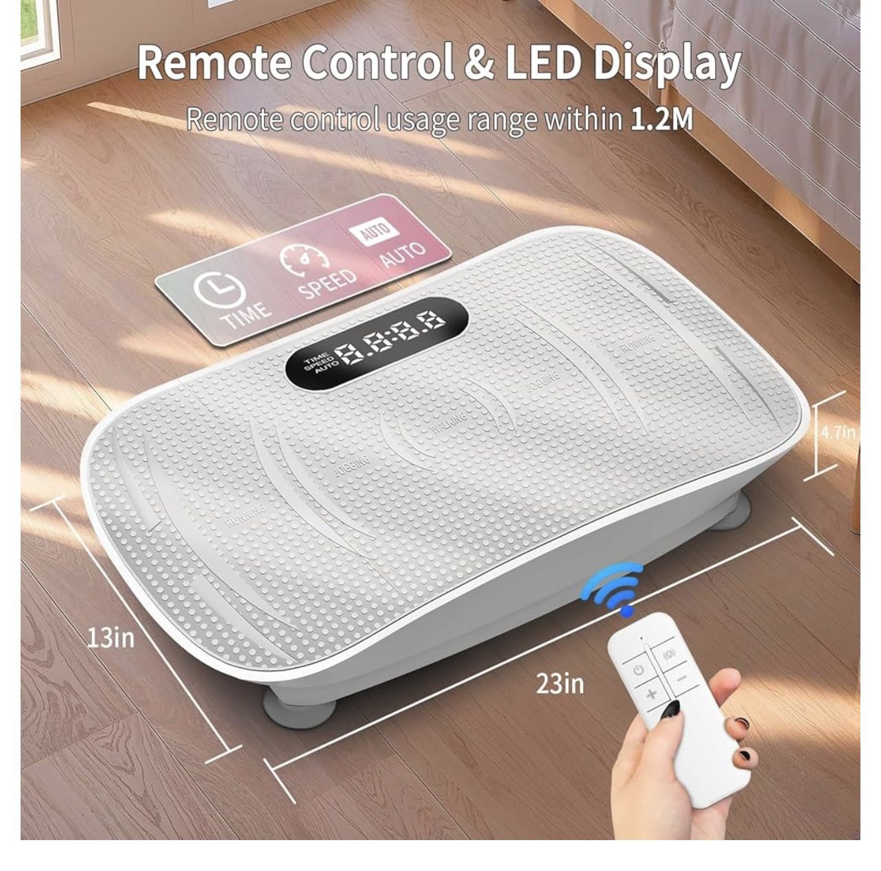 Brand New 300 Pound Capacitor Vibration Plate