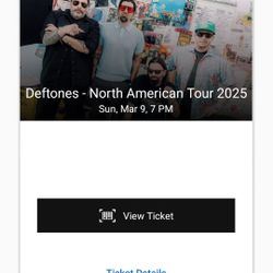 Deftones Tickets 
