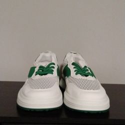 Beautiful Green & White Sneakers 
