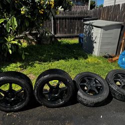 Konig Rims With Tires 205/55R16 