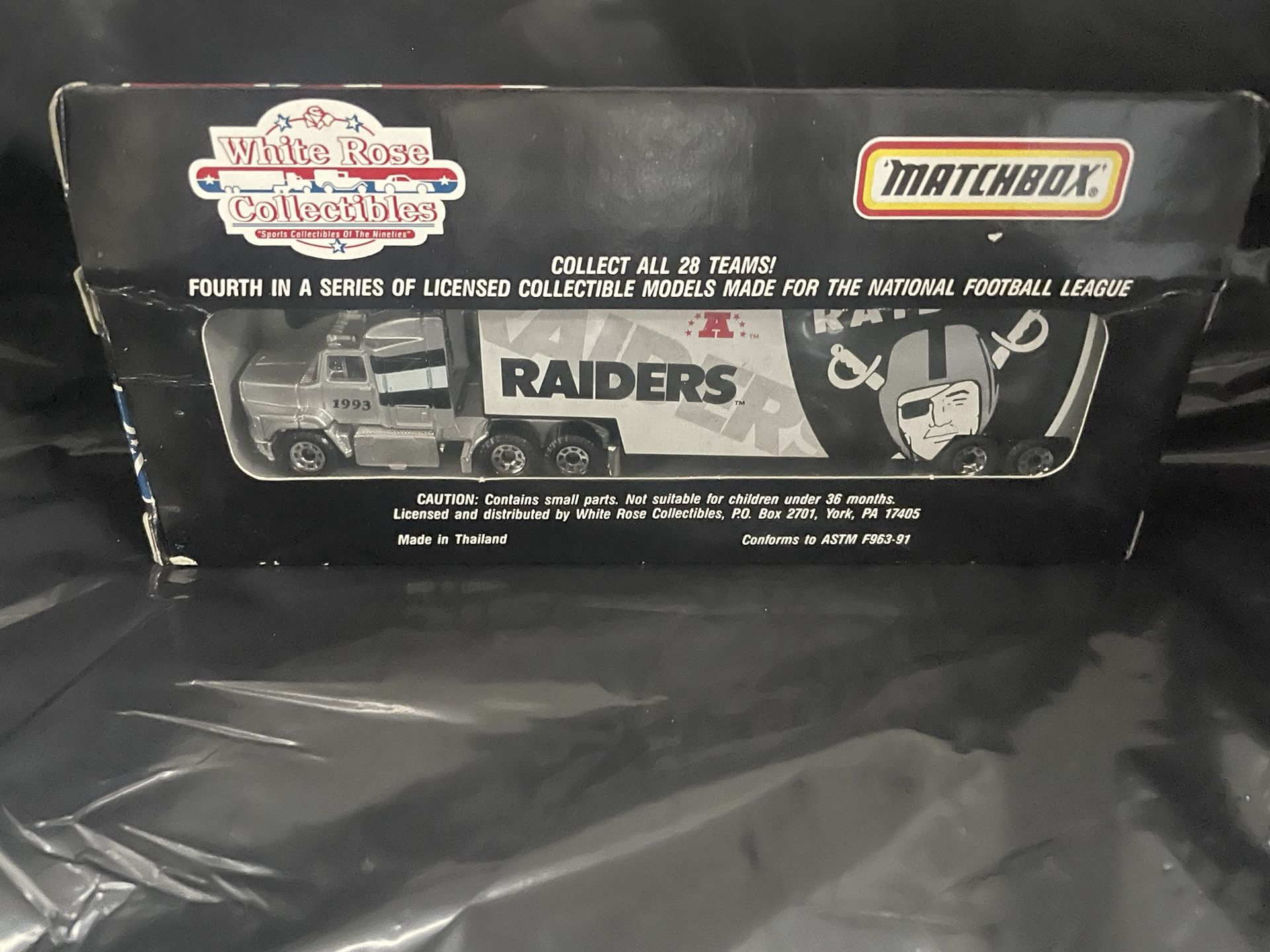 Raiders Matchbox 1993
