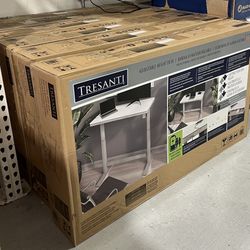 Costco Sit Stand Desk, Tresanti Adjustable Height Tech Desk $299.99