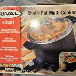 6 Quart Chef's Pot Multi-Cooker
