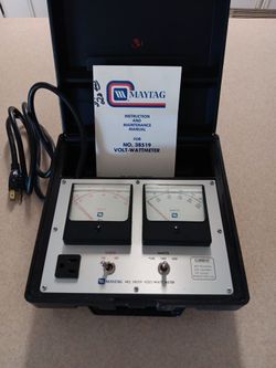 Maytag No. 38519 Volt-Watt Meter