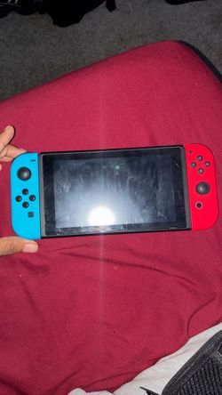Nintendo Switch with Neon Joy-Cons