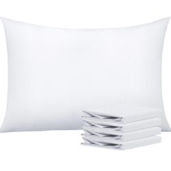 White Extra Large Pillowcases - 2 Piece - 22 x 32 Inches - Egyptian Cotton 1000 Thread Count