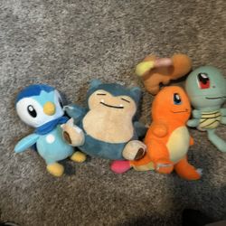 Pokémon Plushies 