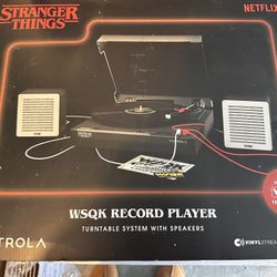 Victrola WSQK Stranger Things Record Player  