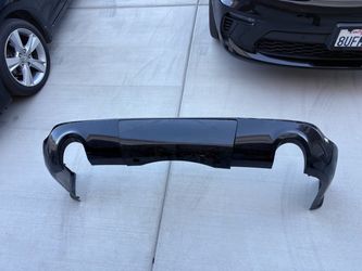 Black Gloss Rear Bumper Diffuser