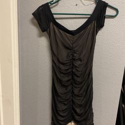 Black Off The Shoulder Dress