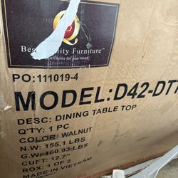 Walnut Dining Table 