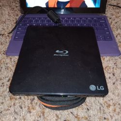 LG slim portable blue ray dvd writer
