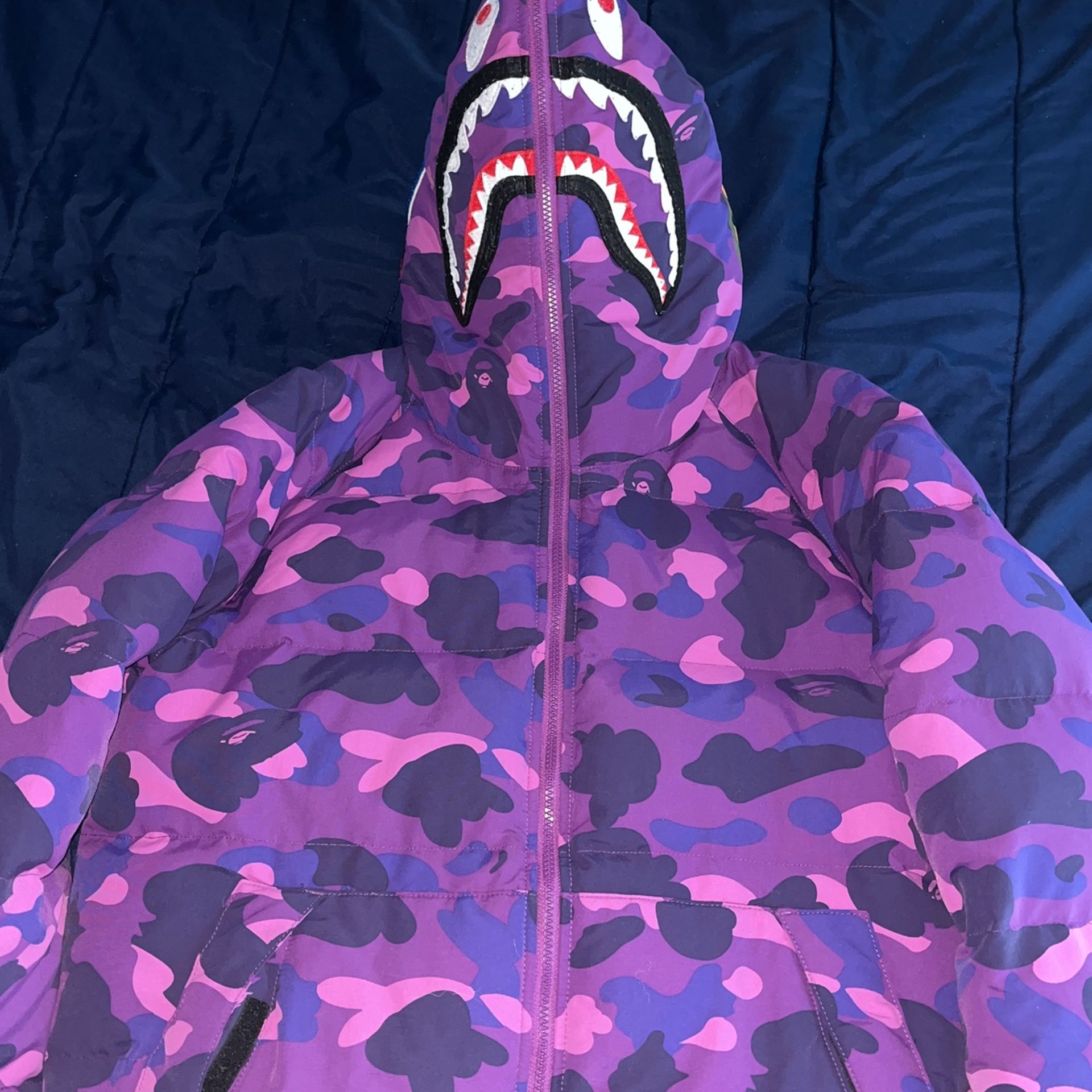 Bape Hoodie Puff Jacket