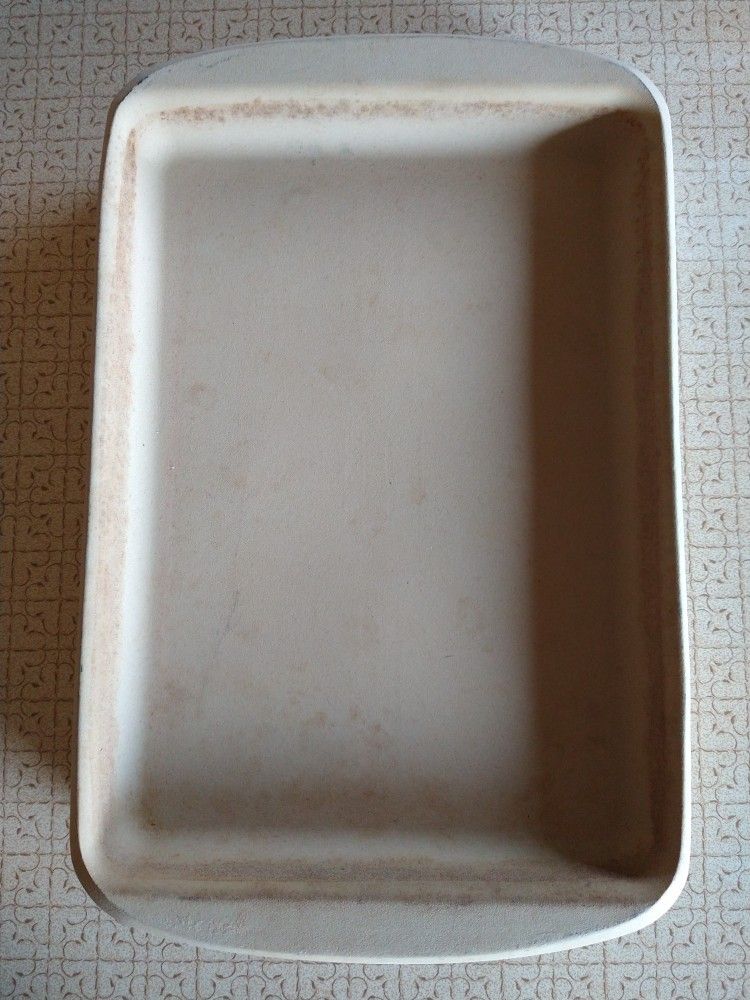 Pampered Chef Medium Stoneware Bar Pan