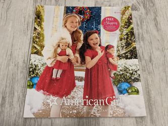 American Girl September 2013 Catalog Magazine featuring Red Holiday Dresses
