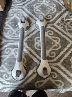 TAILI Grab Bars for Bathtubs and Showers 2 Pack Suction Grab Bar, Heavy Duty Shower Handle Removable Bath Handrails for Seniors and Elderly, Bathroom 