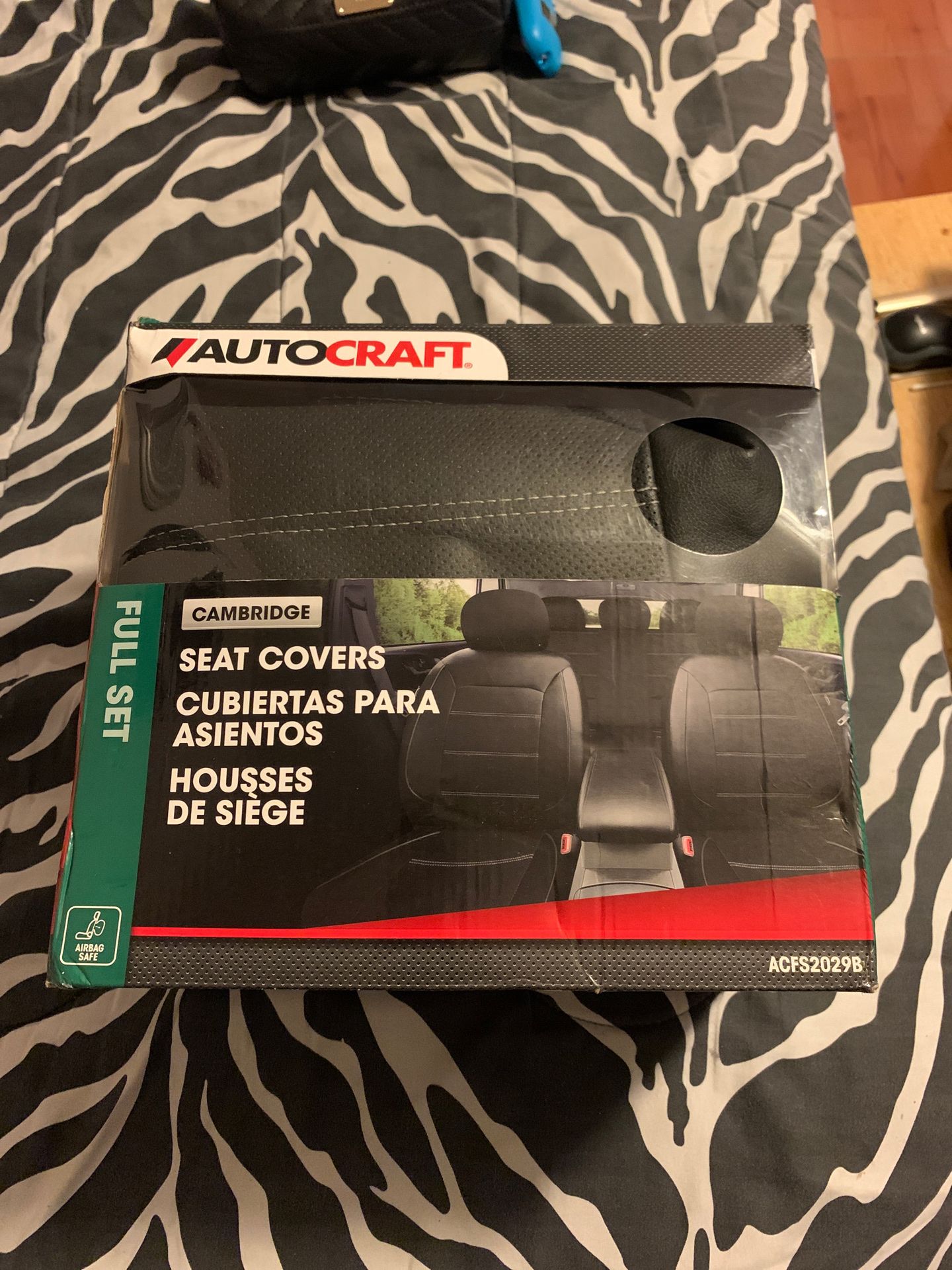 Black Seat Covers (Never Used)