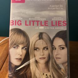 Big Little Lies Season 1 DVDs -HBO 