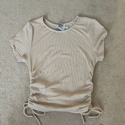 Shirt With Side Rouching 