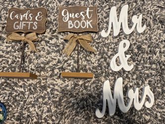 Wedding signs