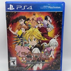 PS4 The Seven Deadly Sins