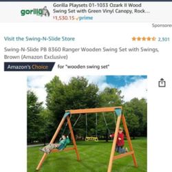Swing Set Accessories
