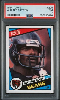 1984 Topps Walter Payton #228