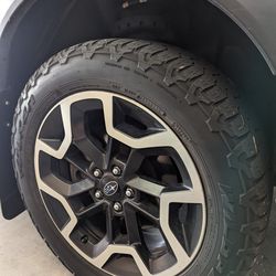 2017 Subaru Crosstrek wheels