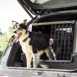 Vehicle SUV Dog Crate, Car Dog Crate Measures 32L x 20W x 24H