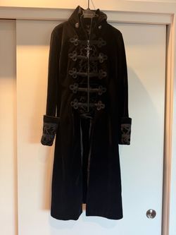 Goth coat. Size S