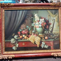 STIL LIFE Original Oil Canvas Painting 