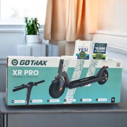 6540557 GoTrax XR Pro electric scooter 19 mile range and 15.5mph 