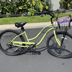 HBBC Women's Beach Cruiser 7-Speed Bicycle/Bike