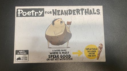Poetry For Neanderthals Party Game