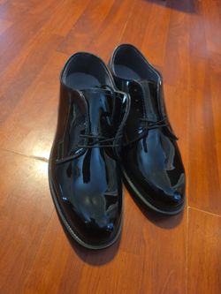 Black Patent Leather Oxford Dress Shoes size 9
