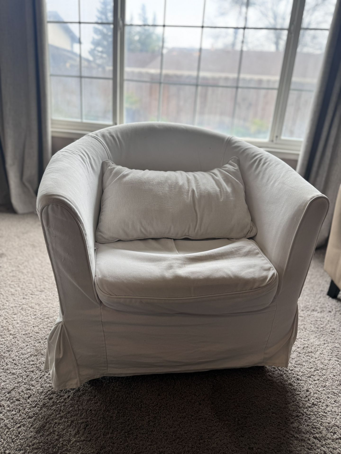 White Couch Chair 