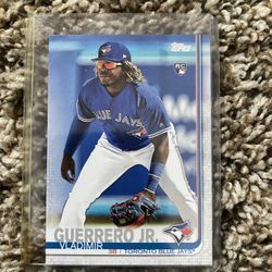 Baseball Rookie Card - Vladimir Guerrero Jr. 