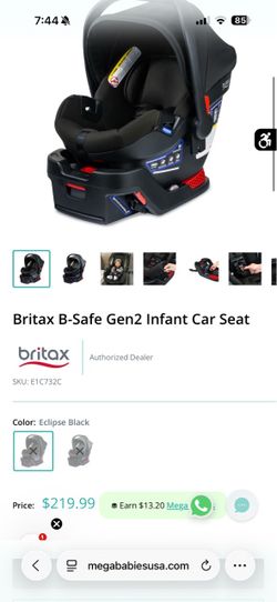 Car seat for baby