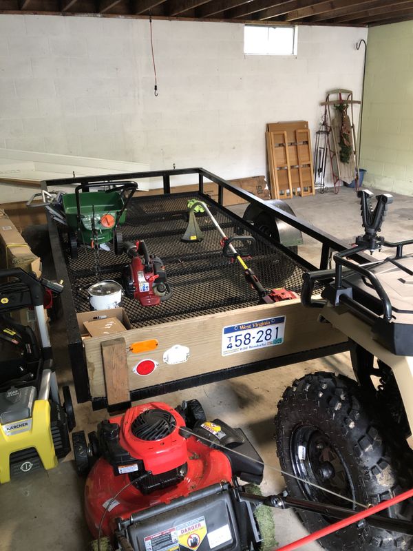 2007 top brand 5x10 tilt trailer