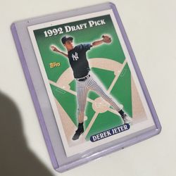 Derek Jeter 1992 Draft Pick