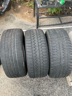 3 Goodyear Eagle 245/55R18 Tires – 60-70% Tread – $200