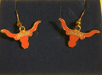 Costume Longhorn pierced earrings $15 pair
