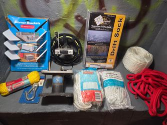 Boating roap and lots off accessories