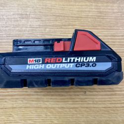 Milwaukee M18 18-Volt Lithium-Ion HIGH OUTPUT CP 3.0 Ah Battery