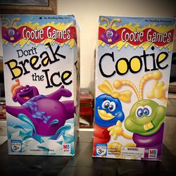 Two Kids Games: Break The Ice, Cootie.